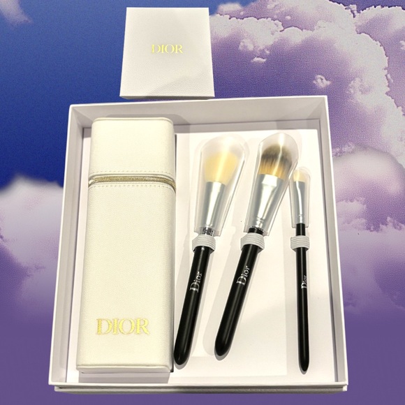 DIOR BACKSTAGE BRUSH SET Dior Backstage Makeup Brush Set with Case